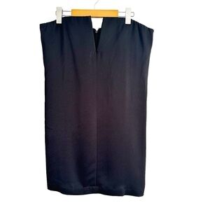 BCBGMaxAzria Little Black Dress Strapless Deep V Short Mini Party Size 10